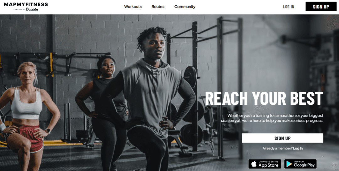 Map My Fitness